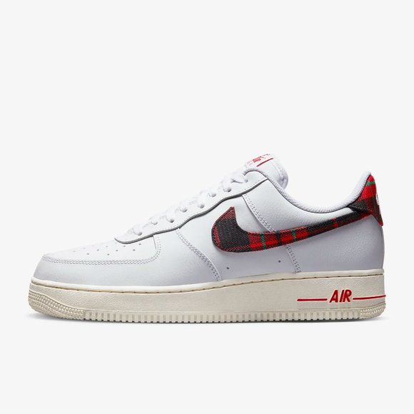 [NEW] Men's Nike Air Force '07 LV8 Shoes White Size